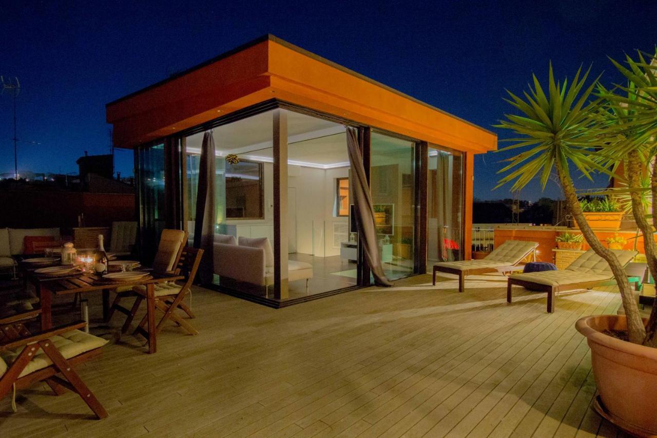 Pelliccia 11 Trastevere Penthouse Rzym Zewnętrze zdjęcie