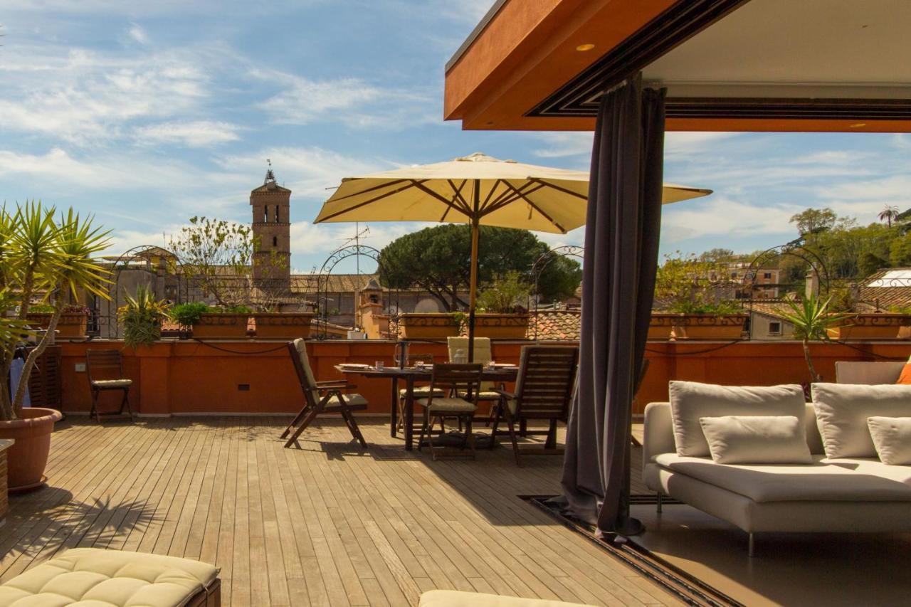 Pelliccia 11 Trastevere Penthouse Rzym Zewnętrze zdjęcie