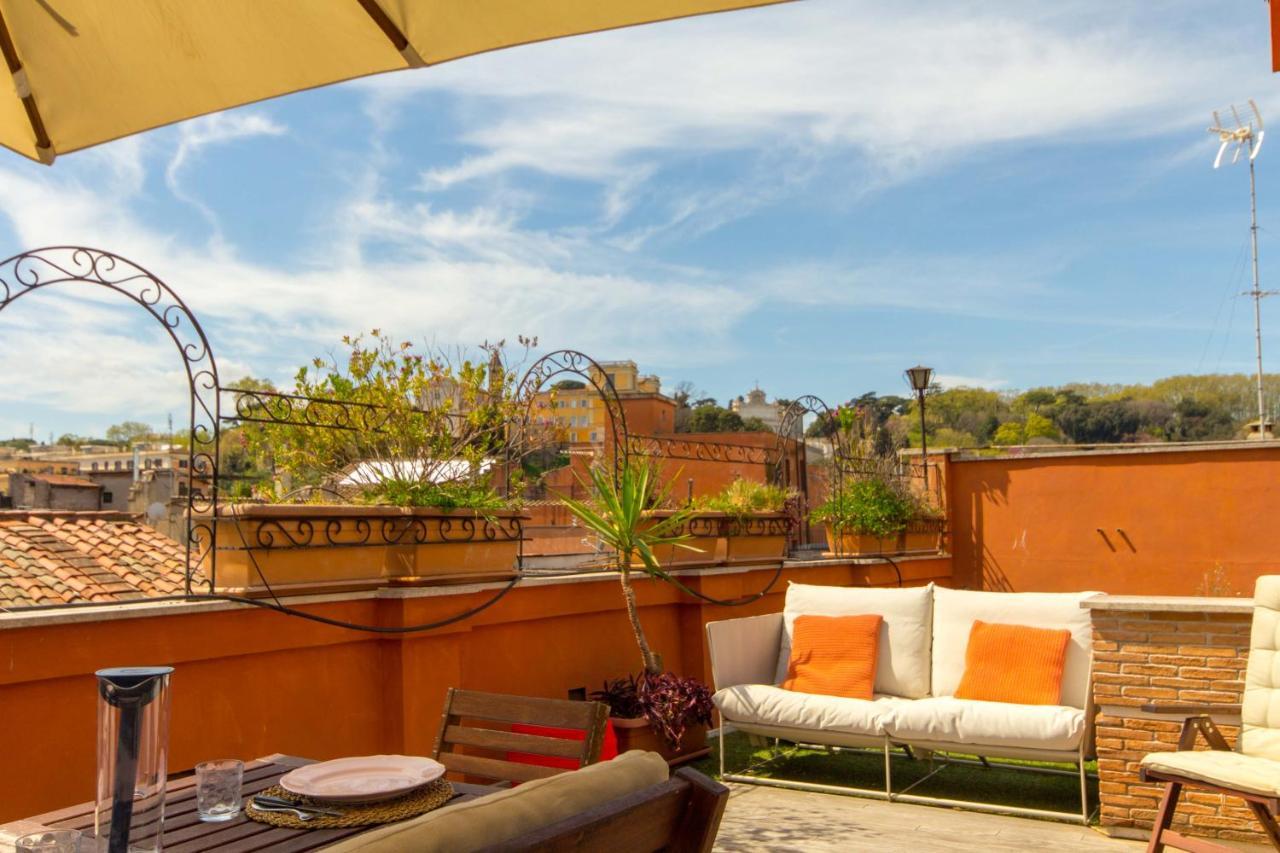 Pelliccia 11 Trastevere Penthouse Rzym Zewnętrze zdjęcie