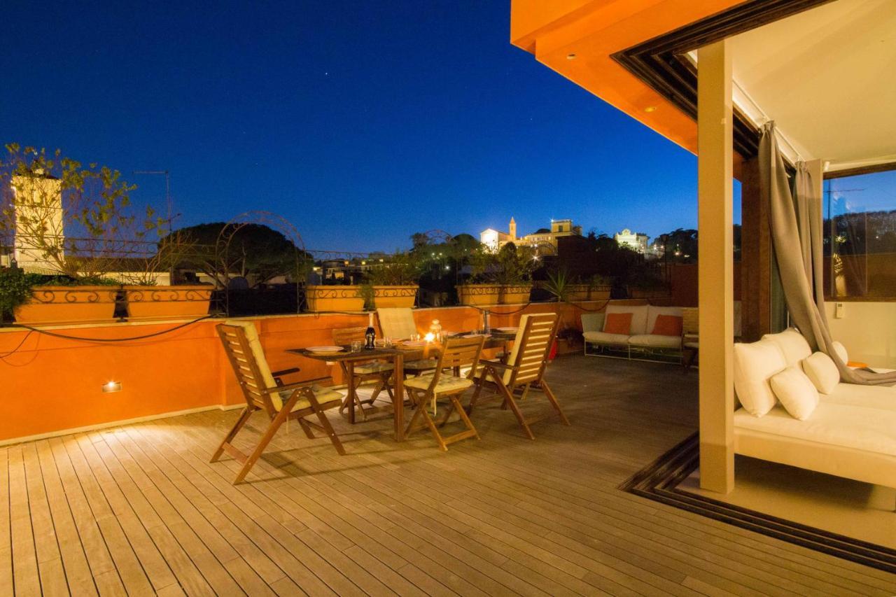 Pelliccia 11 Trastevere Penthouse Rzym Zewnętrze zdjęcie